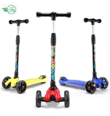 China Three postions of size and easy to fold good quality kids scooters for kids with professional exporter from lligh China for sale