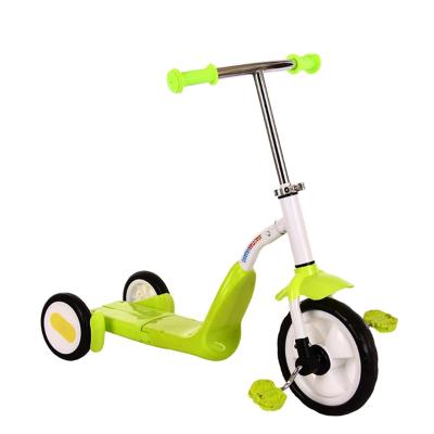 China Tricycle Children's Scooter and Scooter 2 in 1 Baby Three Wheels Toys Multifunctional Three Wheels Children Ride on Toys for sale