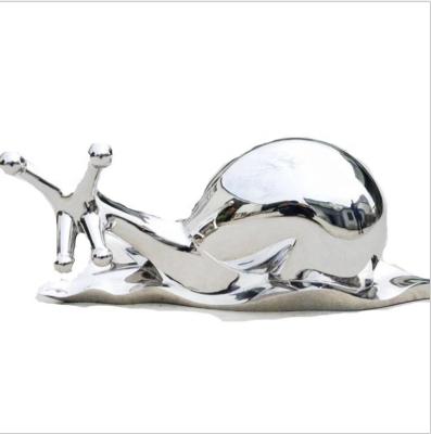 China Europe Animal Metal Sculpture Art Stainless Steel Garden Decoration for sale