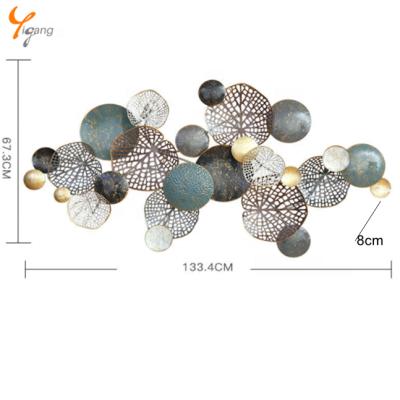 China Europe 3D Flower Metal Wall Decor Wall Decoration Metal Flower for sale