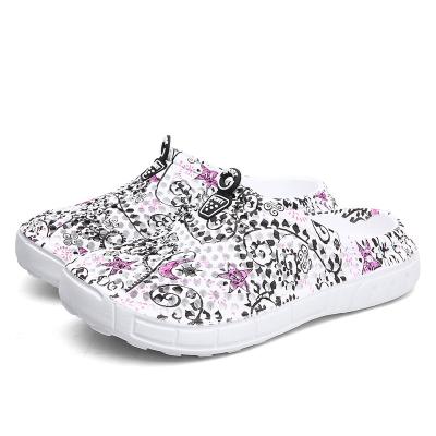 China Factory Direct Selling Women Summer Printing Outdoor Beach Quick-Drying Slippers Sandals Anti-Collision Slippers Upstream Shoes for sale