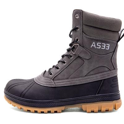 China Leather Wholesale 2021 New Spring Knight Boots Men's High British Retro Knight Boots for sale