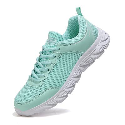 China Fashion Women's Sports Shoes Running Shoes Factory Manufacture Various Net EVA MD 2 Pairs Light and Breathable Zhangshijie 211 for sale