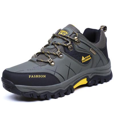 China Men's Low-Top Outdoor Hiking Waterproof Shoes Non-Slip Hiking Hiking Shoes Warm Trail Running Shoes à venda