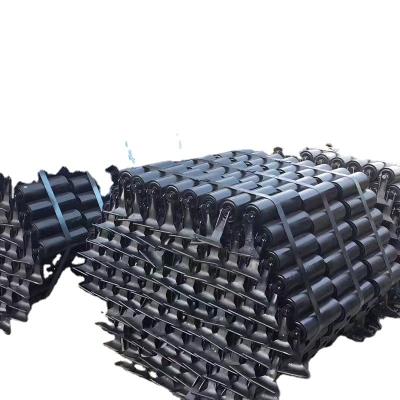 China Garment Shops Processing custom three tandem conveyor idlers Coal mine hanging triple roller Conveying rollers in underground coal mine for sale