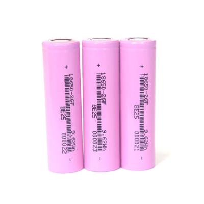 China Toys 18650 Li Ion Battery 3.7v 2600mah Cell Price Lithium 18650 Rechargeable Li Ion Batteries for sale