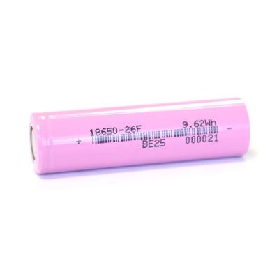 China Rechargeable Toys 3.7V 18650 Li Ion Batteries Cells 2600mah Lithium Ion 18650 Battery for sale