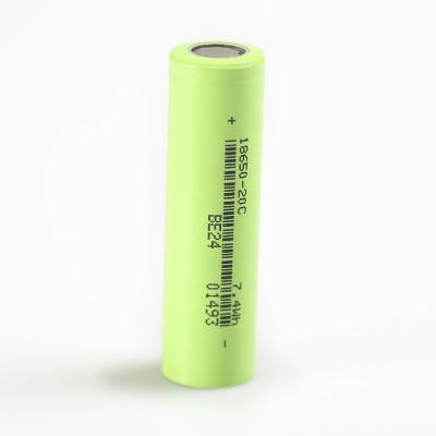 China Toys Rechargeable 18650 Battery Cell Charger 18650 2000 mAh Batteries for sale