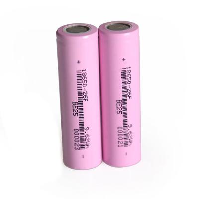 China Toys China 3.7V Li Ion Battery 2600mAh 18650 Rechargeable Lithium Battery Cell For Sale for sale