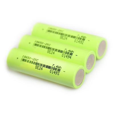 China Hot Sale Toys IFR 3.2v 2000mah Rechargeable Li-ion Bateria Cell Terminal 18650 Lithium Ion Battery for sale