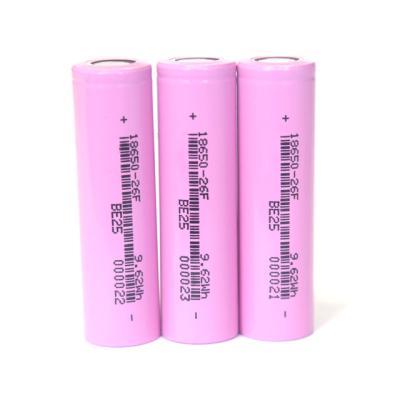 China Toys high capacity 2600 mah battery 18650 2600mah kc 18650 2600mah 3.7v lithium ion batteries for sale