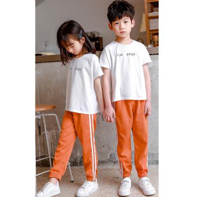 China Anti-Wrinkle 2020 Summer Anti-Wrinkle Style Children Loose Elastic Waist Kids Casual Long Pants for sale