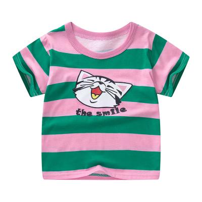 China 2020 Newest Design Cheap Anti Shrink Custom Kids Use Plain Baby Boy T-shirt for sale