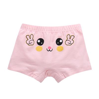 China Young Girl Antibacterial Antibacterial Boxer Briefs Customized Cute Picture Panties for sale