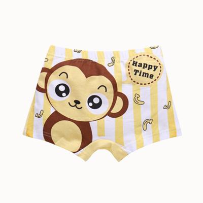 China Antibacterial Antibacterial Fiber Underwear Soft Breathable Kids Modeling Panties for sale