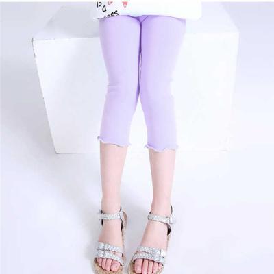 China Anti-Static Anti-Static Girl Pants Printing Classic Flower Toddler Kids Leggings 2-7Y for sale