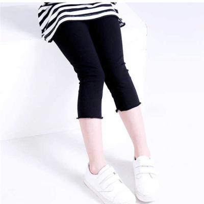 China China Factory Hot Sale Girls Chevron Anti-Static Ruffle Triple Pants for sale