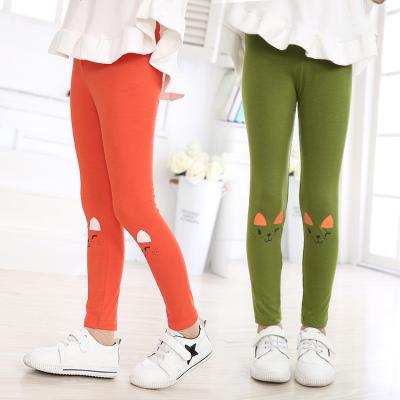 China 95%cotton 5%spandex anti-static anti-static girl tight pants for sale