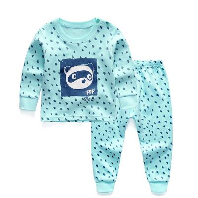 China Customized Logo Soft Cotton Pajamas Thermal Breathable Thermal Own Pajamas For Kids for sale