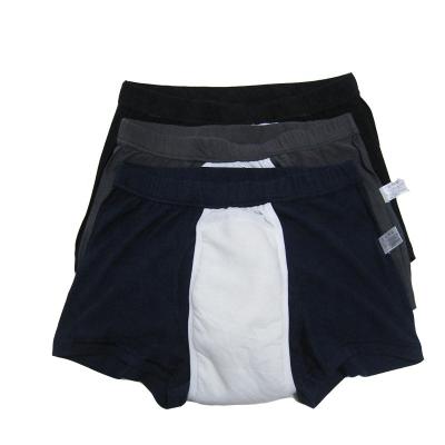 China Anti-Static Incontinence Anti-Static Underwear Boxer Washable Brief For Men for sale