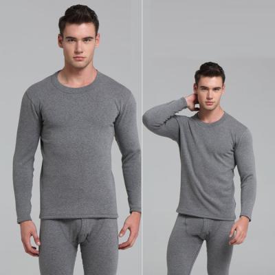 China Antibacterial Antibacterial Ultra Soft Thermal Underwear Adult Long Warm Men's Set for sale