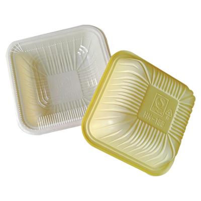 China China Traditional Factory Disposable Meal Box Food Container PP Plastic Portable Single Square Box for sale