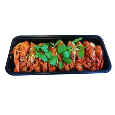 China Food Packaging Hot Sale Grilled Fish Barbecue Crayfish Barbecue Packaging Box PP Disposable Food Container for sale