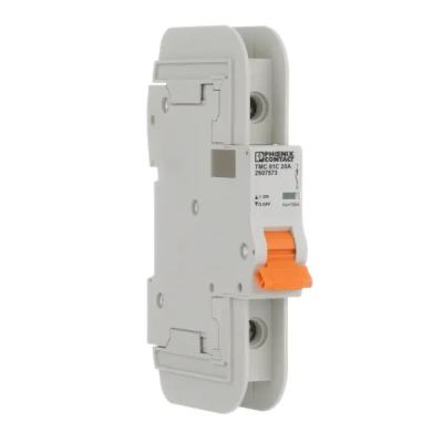 China Original New Electronic Equipment Phoenix 2907573 Circuit Breakers 1 Pole 20 A.C. Curve Series Thermal Magnetic UL489 TMC 8 Series Good Price for sale