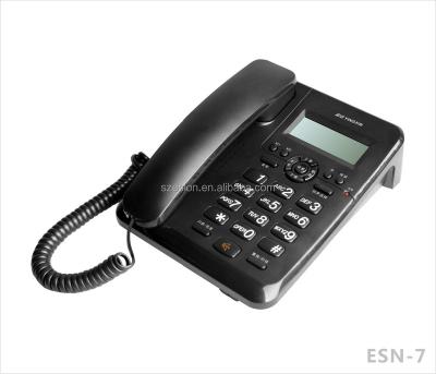 China Dual DTMF System ESN-7 Attached Telephone Caller ID Phone Home Phone Office Phone for sale