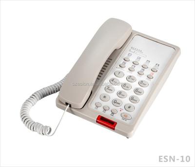 China ABS ESN-10 Attached Caller ID Phone Home Phone Office Desk Phone for sale