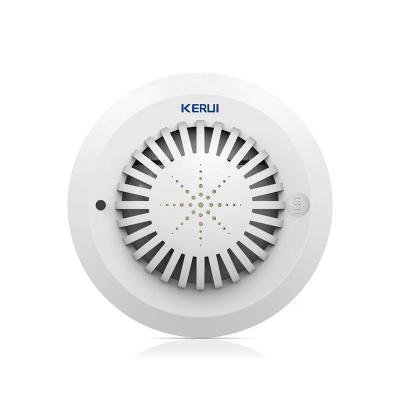 China KERUI SD05 Wireless Voice Prompts High Sensitivity Fire Smoke Detector Fire Safety Smoke Detector Applied to House Hotel Store for sale