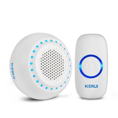 China KERUI M523 Touch Button Doorbell KERUI M523 Waterproof Hot Selling 32 Songs Music Air LED Light Smart Home Wireless Doorbell Kit for sale