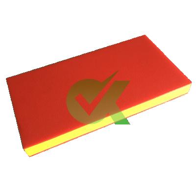 China Billboard sandwich panel HDPE orange peel surface HDPE texture sheet sandwich hpde sheet for sale