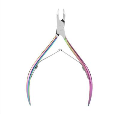 China Personal Care Beauty Tools Factory Wholesale Manicure Tools Customize Titanium Clipper Stainless Steel Cuticle Nail Nipper for sale