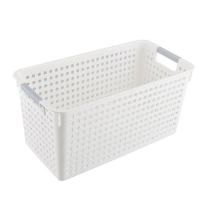 China Sustainable High Quality Rectangle Shape PP Many Kind Of Sizes Storage Basket For Fruit Or Vegetable for sale