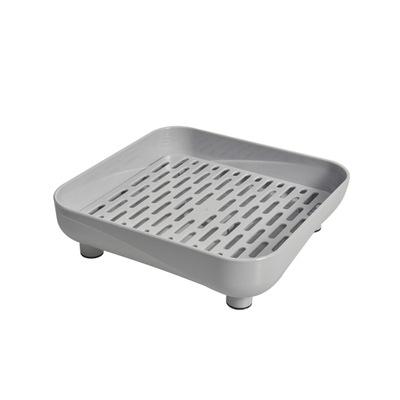 China High Quality Viable Silicone Folding Basket With Cut Out Expandable Square Drain Board Drain Tray for sale