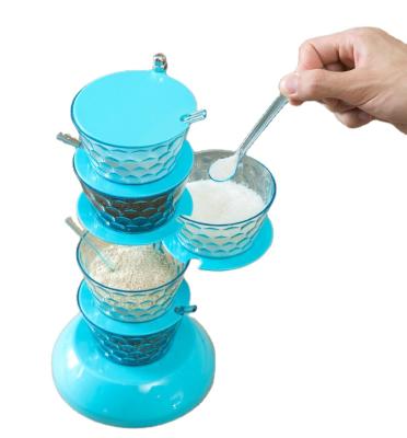 China 2020 hot workable spice rack amazon style kitchen spice rack vertical rotatable new kitchen supplies factory direct sales for sale