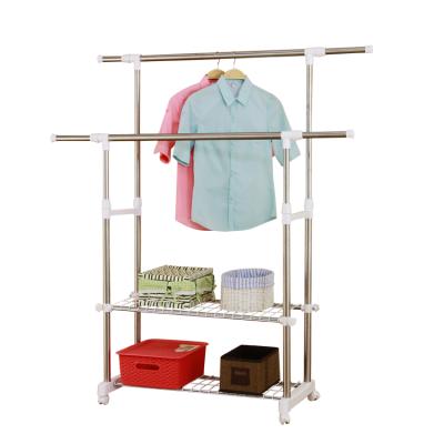 China Simple Pole Clothes Rack Easy To Use Economical Hot Sale And Practical Clothes Drying Electric Laundry Rack for sale