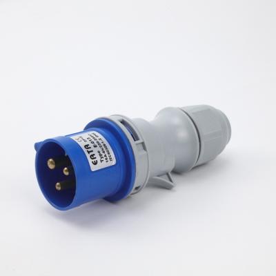 China Industrial Factory Manufacture Various Waterproof Quick Mount 2P+E Industrial Socket for sale