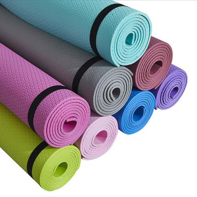 China Traning Yoga Mat Sports Fitness Mat 3MM-6MM EVA Comfort Foam Non-Slip Thick Yoga Mat For Exercise, Yoga, And Pilates Gym Mat for sale