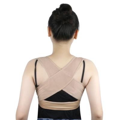 China To Correct Adjustable Upper Posture Shoulder Brace Back Brace Kyphosis Straightener Posture Corrector for sale