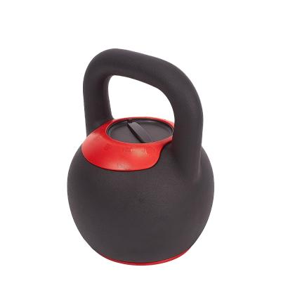 China Hantel Home Custom Cast Iron Muscle Training Muscle Kettlebell Logo Color Weight Competition Steel Adjustable Kettlebell Set for sale