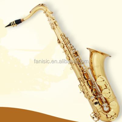 China Tenor Saxophone Bb Key Practicing Chinese Wooden Wind Instrument for sale