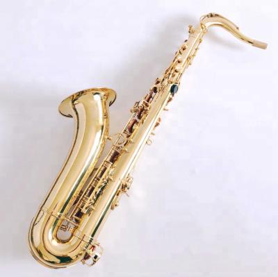 China Training musical instrument upper tenor saxophone with hand engravings for sale