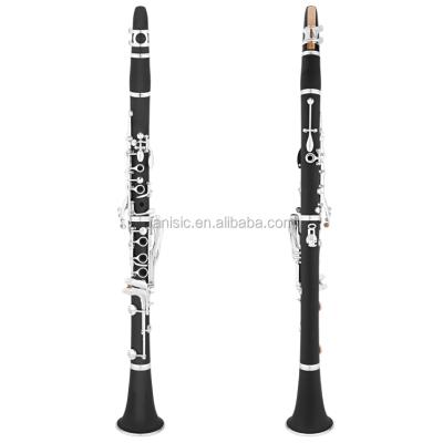 China Bakelite Silver Main Tianjin Musical Instruments 18 Bb Clarinet Main Clarinet for sale