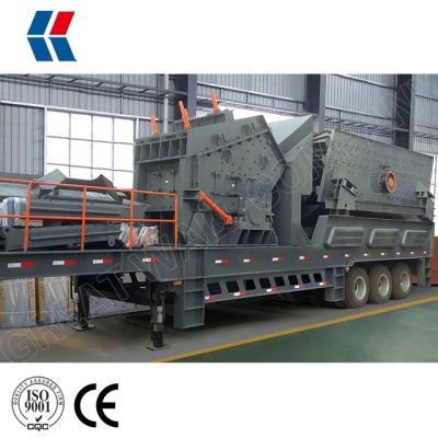 China Demolitions Plant Wide Used Concrete Recycling Mobile Crusher Price for sale