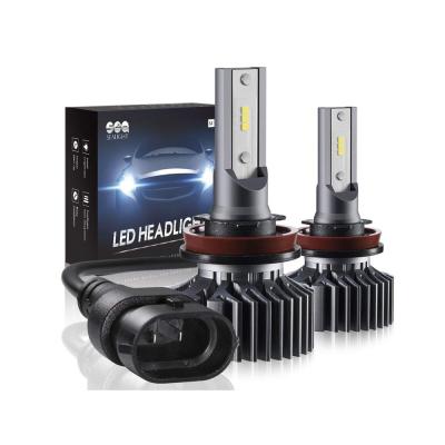 China Aluminum Super Quality H11 H8 H9 LED Lighting System Auto Headlight Bulbs Conversion Kit for sale