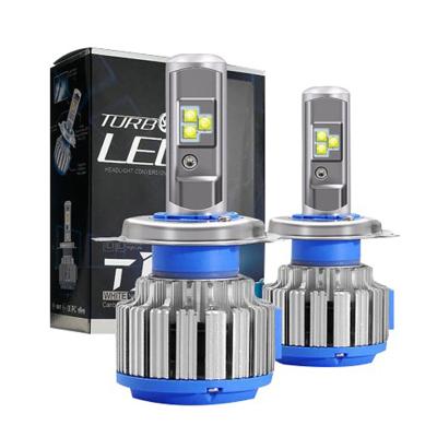 China Automobile T1 Led Bulb Kit H4 H1 H3 H7 H8 H9 H11 HB3 HB4 Scooter Fog Lamp LCD LED Headlight for sale