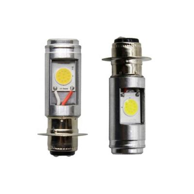 China Motorcycle Accessories Motorcycle Headlight H4 LED H6 LED Lamp Aluminum Bulb Lights for sale