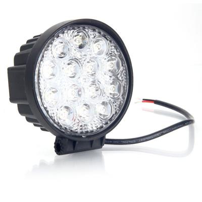 China 2020 Round Spot 42w 27w 40W 50W Strobe Led Work Light Led Work Light for sale